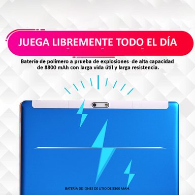 TABLET INTELIGENTE 10 PULGADAS 32GB ROM, 2 GB RAM + FUNDA - 9