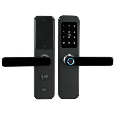 CERRADURA INTELIGENTE CRUSEC CON HUELLA DIGITAL WIFI ELECTRÓNICA - 1