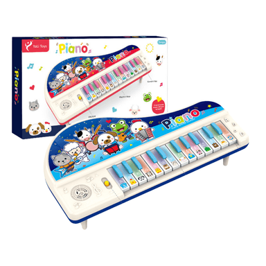 PIANO CRUSEC INFANTIL MUSICAL ANIMALES LUCES Y MELODÍAS INTERACTIVO M1 - 1