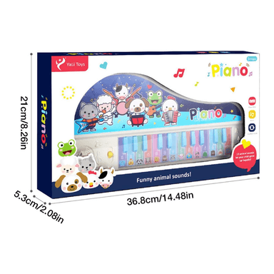 PIANO CRUSEC INFANTIL MUSICAL ANIMALES LUCES Y MELODÍAS INTERACTIVO M1 - 2