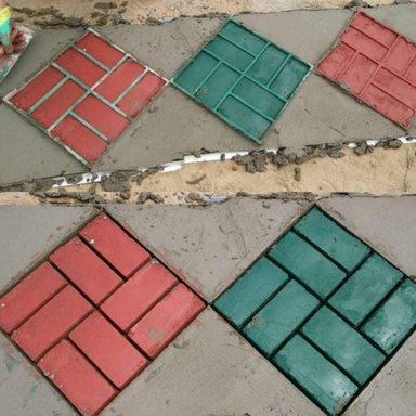MOLDE CRUSEC CEMENTO CONSTRUCCIÓN BALDOSAS DECORACIÓN 40*40 CM - 5