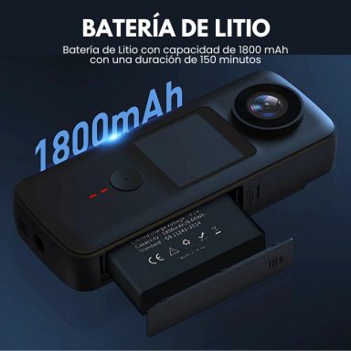 CAMARA FILMADORA 4K WIFI RESISTENTE AL AGUA - 6