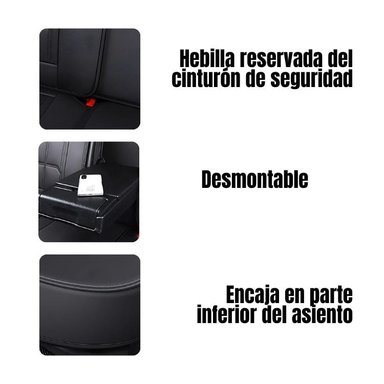 PACK FUNDA PROTECTORA DE ASIENTOS PARA AUTOS - 4