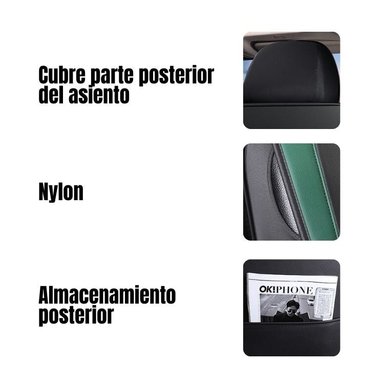 PACK FUNDA PROTECTORA DE ASIENTOS PARA AUTOS - 5