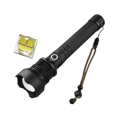 LINTERNA LED 50W TACTICA RECARGABLE USB - 2