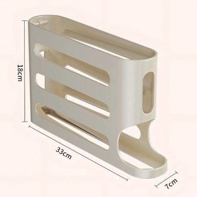 PACK 2 SOPORTE DE HUEVOS 4 NIVELES DESLIZANTE - 4