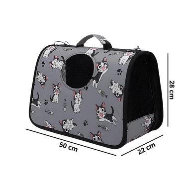 BOLSO PERROS Y GATOS CRUSEC TRASLADO RAZA PEQUEÑA - 2