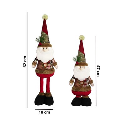 SET 3 ADORNOS NAVIDEÑOS MUÑECOS EXTENSIBLES - 3
