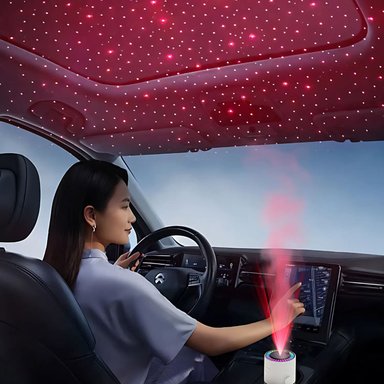 HUMIDIFICADOR USB CON PROYECCIÓN LUZ CIELO ESTRELLAS PORTÁTIL - 6