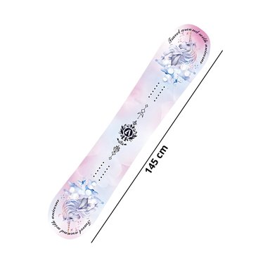 TABLA DE SNOWBOARD DEPORTES DE INVIERNO NIEVE 145 CM - 2