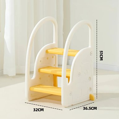 MINI ESCALERA PARA NIÑOS TABURETE MULTIFUNCIONAL - 3
