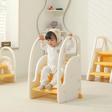 MINI ESCALERA PARA NIÑOS TABURETE MULTIFUNCIONAL - 6