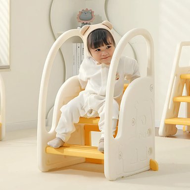 MINI ESCALERA PARA NIÑOS TABURETE MULTIFUNCIONAL - 7