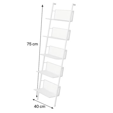ESTANTE MODERNO ORGANIZADOR LIVING DORMITORIO 5 NIVELES - 2