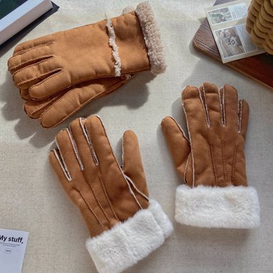 GUANTES DE LANA INVIERNO PARA MUJER CÁLIDOS RESISTENTES - 3