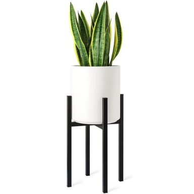 PORTA MACETERO PEDESTAL SOPORTE DE PLANTAS DESMONTABLE - 1