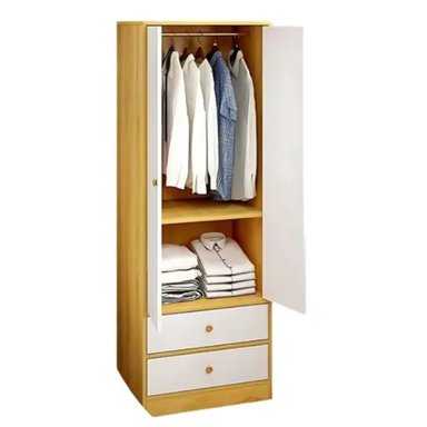 ARMARIO CLOSET DE MADERA 60X40X180 CON 2 PUERTAS DORMITORIO - 1