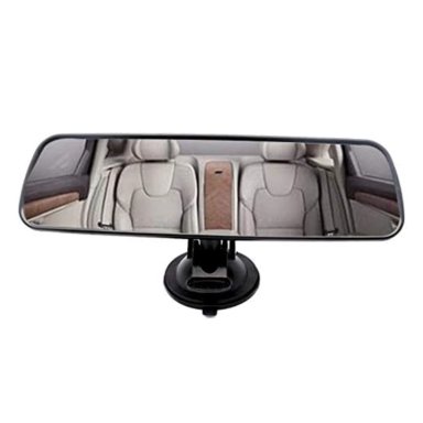 ESPEJO RETROVISOR INTERIOR UNIVERSAL PANORAMICO AUTO - 1