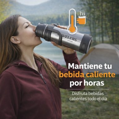 TERMO 2L ACERO INOXIDABLE 316 - BOTELLA TE RMICA DE VIAJE - 5