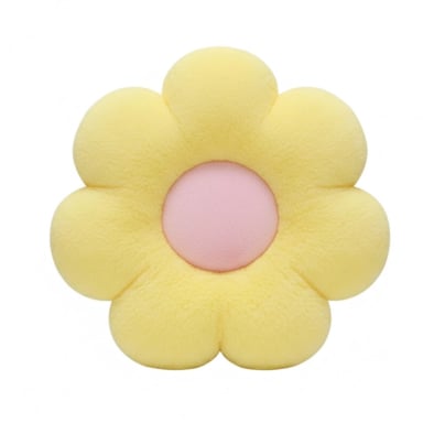 COJIN DE SUELO DISEÑO FLOR DE FELPA SUAVE Y ESTE TICO - 1