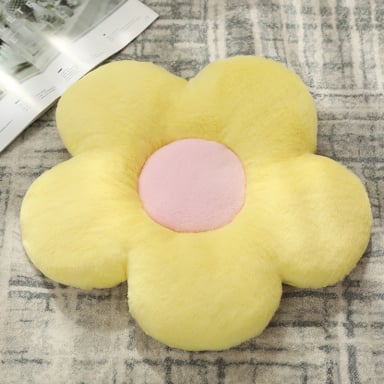 COJIN DE SUELO DISEÑO FLOR DE FELPA SUAVE Y ESTE TICO - 4