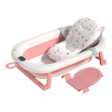BAÑERA PLEGABLE TEMPERATURA TINA DE BAÑO PORTATIL PARA BEBES - 1