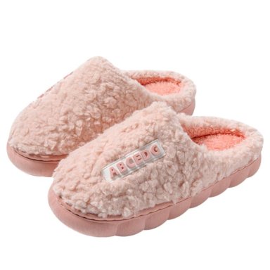 PANTUFLAS DE ALGODON DE OTOÑO E INVIERNO PARA PAREJAS - 1