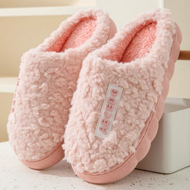 PANTUFLAS DE ALGODON DE OTOÑO E INVIERNO PARA PAREJAS - 2