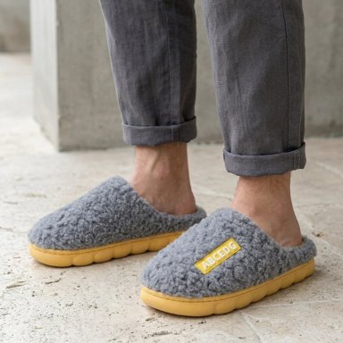 PANTUFLAS DE ALGODON DE OTOÑO E INVIERNO PARA PAREJAS - 2