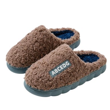 PANTUFLAS DE ALGODON DE OTOÑO E INVIERNO PARA PAREJAS - 1