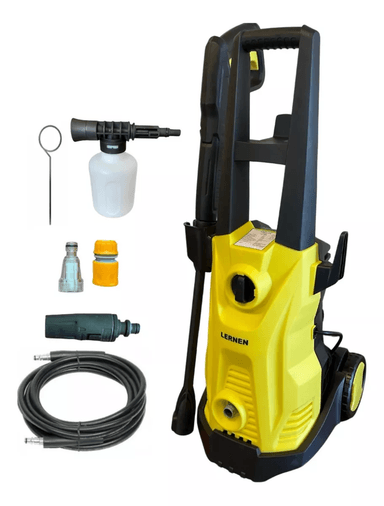 HIDROLAVADORA LERNEN HLP-1600 1600 W CON JABONERA ESPUMADOR 120BAR 5.5 L MIN - 1