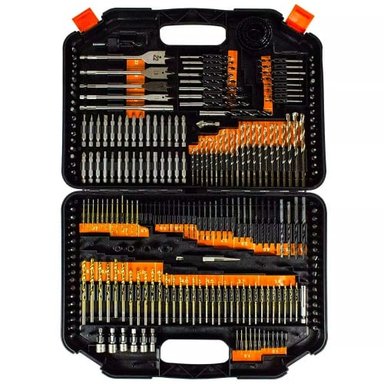 MALETÍN LERNEN 246 PIEZAS PUNTAS TALADRO BROCAS DADOS - 2