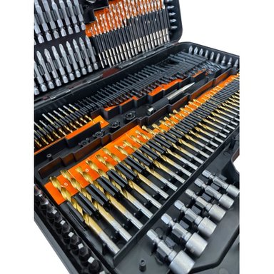 MALETÍN LERNEN 246 PIEZAS PUNTAS TALADRO BROCAS DADOS - 5