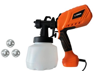 PISTOLA ELÉCTRICA PINTURA 550W LERNEN PARA PINTAR CON COMPRESOR - 1