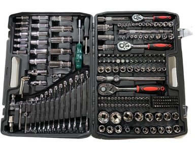 JUEGO DE DADOS LERNEN 216 PIEZAS KIT DE HERRAMIENTAS - 3