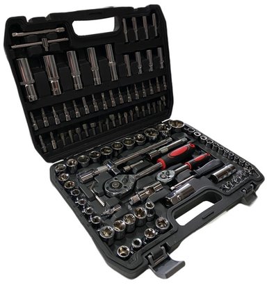 JUEGO DE DADOS LERNEN 108 PIEZAS KIT DE HERRAMIENTAS - 2