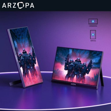 MONITOR PORTÁTIL ARZOPA A1 – 15.6″ - 3