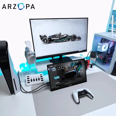 MONITOR PORTÁTIL ARZOPA A1 – 15.6″ - 8