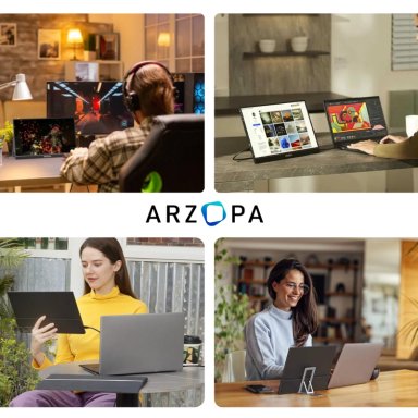 MONITOR PORTÁTIL ARZOPA A1 – 15.6″ - 9