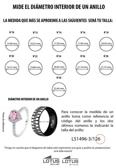 ANILLO LP1992-3/116 LOTUS SILVER MUJER PURE ESSENTIAL - 2