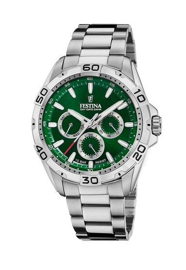 RELOJ FESTINA HOMBRE F20623/3 PLATEADO MULTIFUNCION - 1
