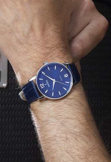RELOJ DE PULSERA FESTINA F20690/3 AZUL HOMBRE CORREA CLASICO - 2