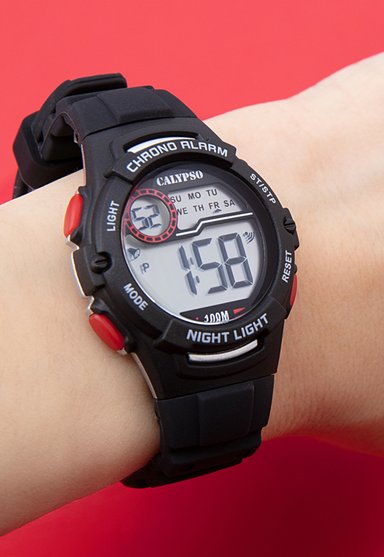 RELOJ DE PULSERA CALYPSO K5852/6 NEGRO INFANTIL JUNIOR COLLECTION - 2