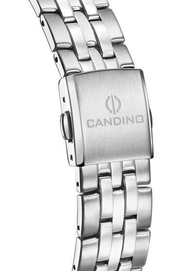 RELOJ DE PULSERA CANDINO C4762/1 SWISS PLATEADO HOMBRE COUPLES CLASSIC - 2