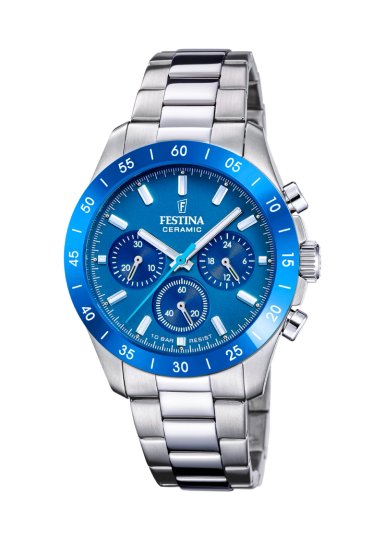 RELOJ F20693/4 FESTINA AZUL MUJER CERAMIC - 1