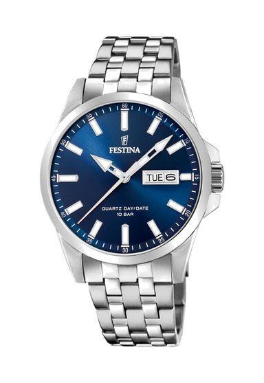 RELOJ F20357/3 FESTINA AZUL HOMBRE ACERO CLASICO - 1