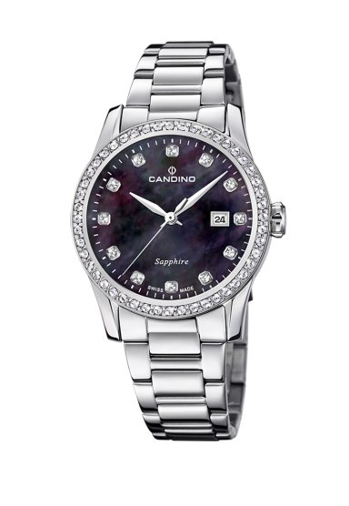 RELOJ C4740/5 CANDINO SWISS NEGRO MUJER COUPLES CLASSIC - 1