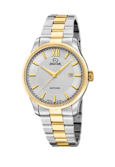 RELOJ J1043/1 JAGUAR SWISS PLATEADO HOMBRE ACAMAR (AY-KUH-MAR) - 1