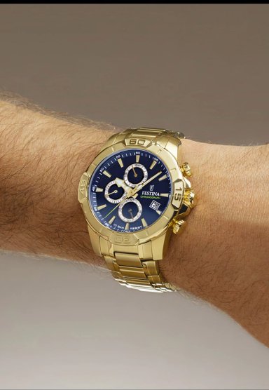 RELOJ F20705/5 FESTINA AZUL HOMBRE TIMELESS CHRONOGRAPH - 3