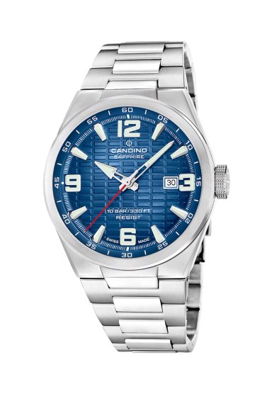 RELOJ C4797/2 CANDINO SWISS AZUL HOMBRE CANDINO 1947 - 1